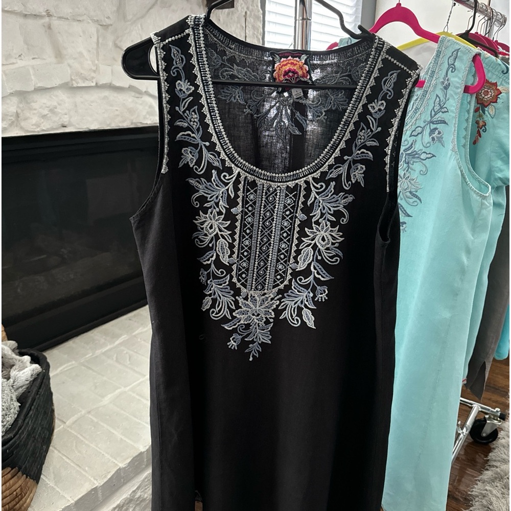 Johnny Was tunic dress (L)